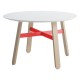 billiani, table, red, white, room, food, roomfood, interior, design, furniture